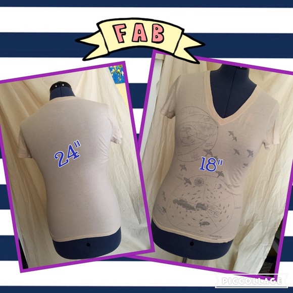 Galaxy tee from delia*s brand is giant - Picture 3 of 4