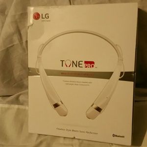 LG Tone Pro White  (New )
