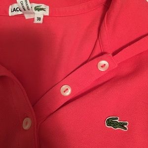 Lacoste Pink Polo 💕