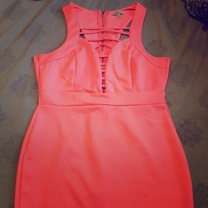 Hot Pink Mini Dress