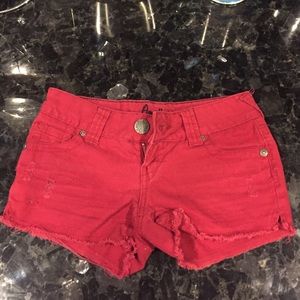 Tilly's Red Shorts