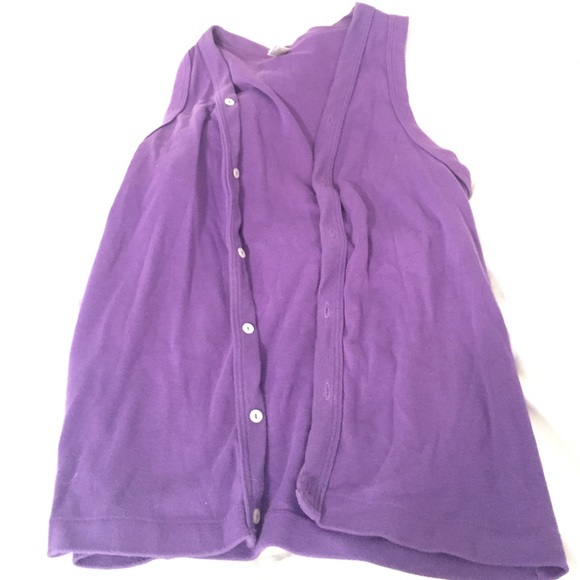 American apparel cotton vest