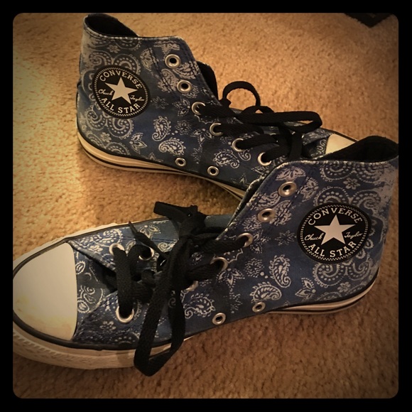 Converse Shoes - ✨Bandana Print Converse✨