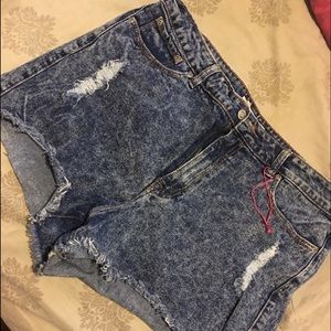 Never worn Denim shorts