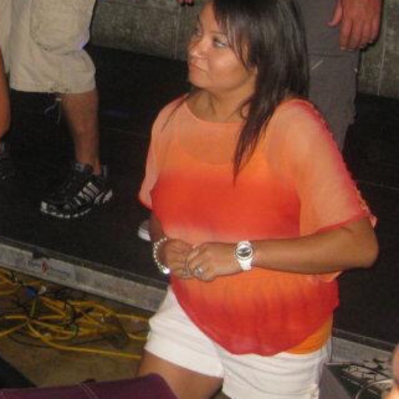 Multicolor sheer top! - Picture 3 of 4