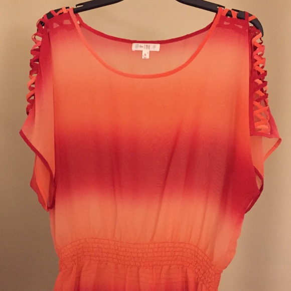 Multicolor sheer top! - Picture 4 of 4