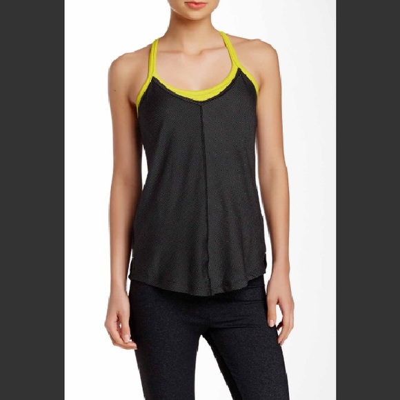 Marika Yellow Sport Tank