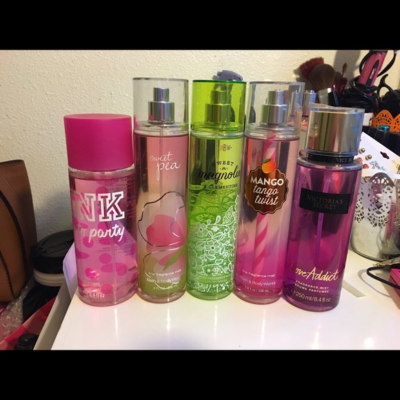 Body lotion, sprays
