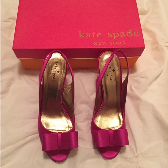 Kate Spade Charm Sling Back Shoes