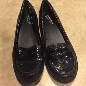 Sparkling penny loafers