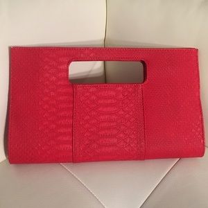 🚫SOLD- Classy Red Clutch - Charming Charlie