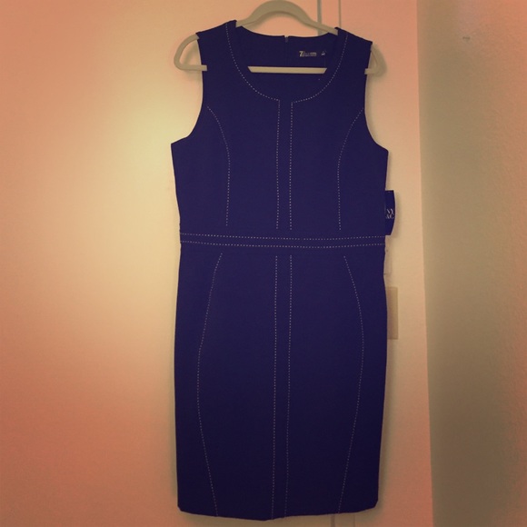 New York and Company black suit dress