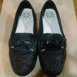 Isaac Mizrahi Patent leather loafers