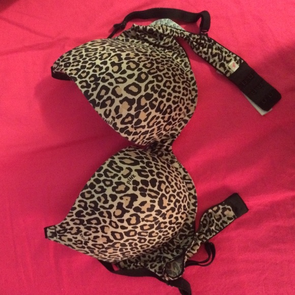 Victoria's Secret push up cheetah print bra