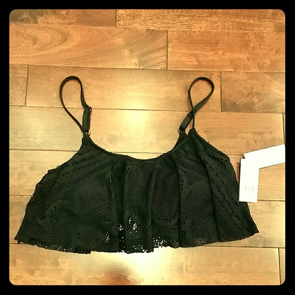 Kenneth Cole Swimsuit Top - Black