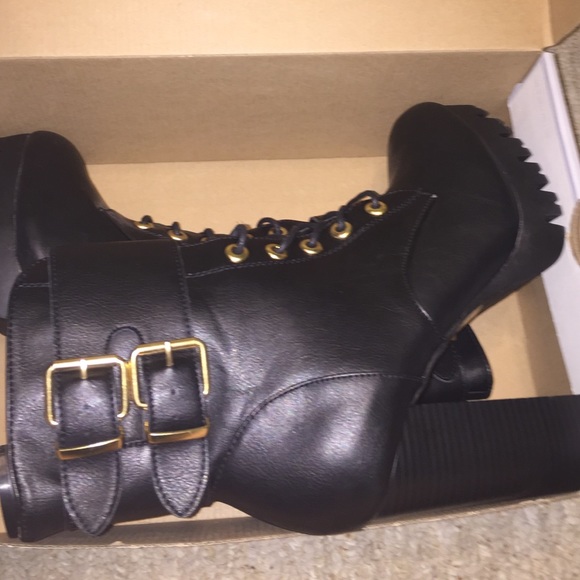 high heel boots