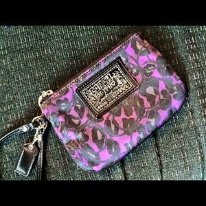 small Coach wristlet