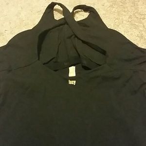 EUC lucy cross back tank