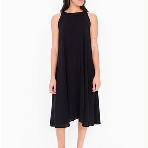 AA Rayon Challis Sleeveless Mid Length Tent Dress