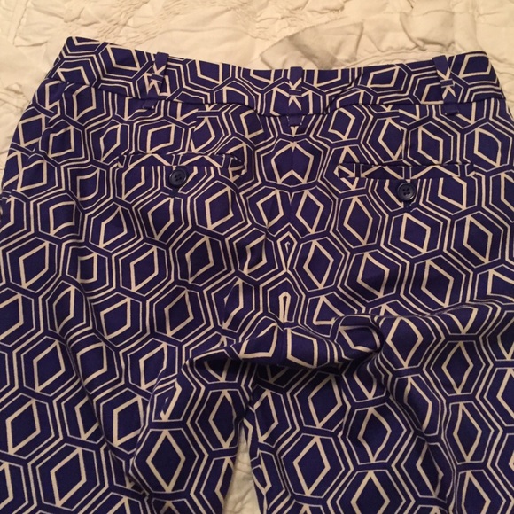 Straight leg purple and white pants! - Picture 4 of 4