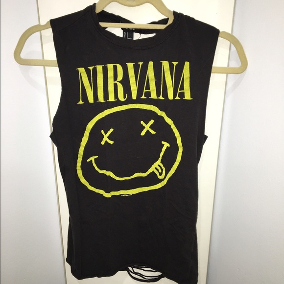 Forever 21 Nirvana Ripped T