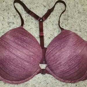 Pink Victorias Secret Push-up Bra