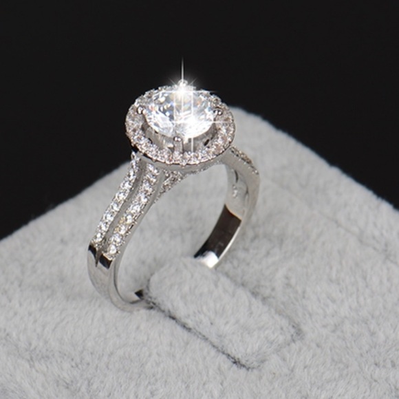 5/6/7/8/9 Fashion Luxury Women Engagement - Picture 3 of 4