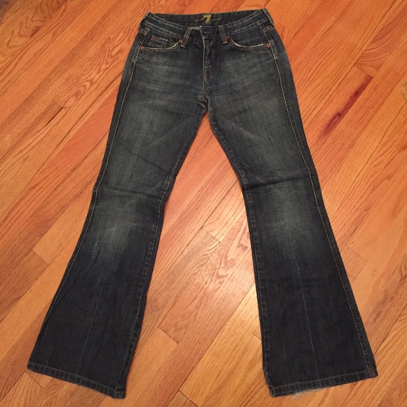 7 for All Mankind A Pocket Jeans Sz 25/26