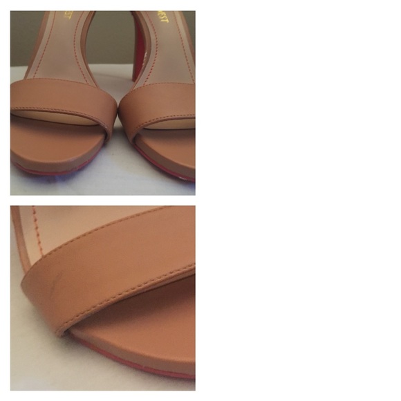 Nine West Nude/Orange Heel - Picture 4 of 4