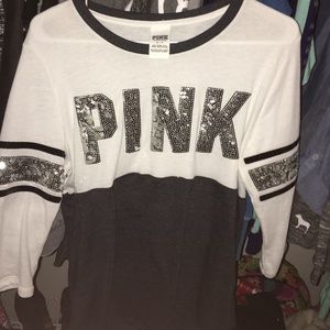 VS PINK sequin shirt
