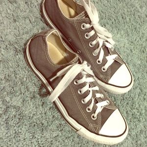 ✨Converse All ⭐️ Star Gray Used In good Condition✨