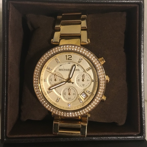 🚫SOLD- Gold Michael Kors Watch