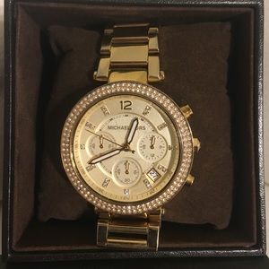 🚫SOLD- Gold Michael Kors Watch