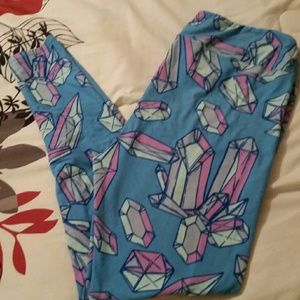 VGUC TC crystal leggings.