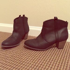 Ankle boots- Worn twice