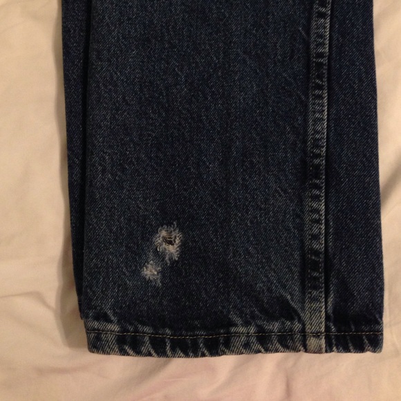 Vintage Wrangler Mom Pants High Waisted Jeans Dark - Picture 3 of 4