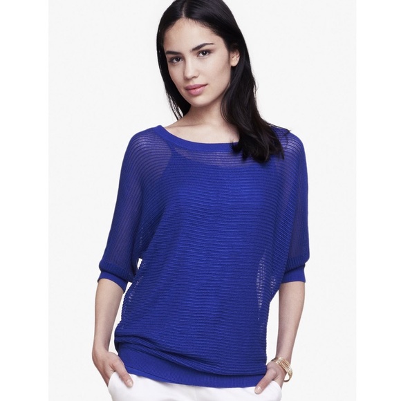 🆕😍 Dolman mesh sweater shirt