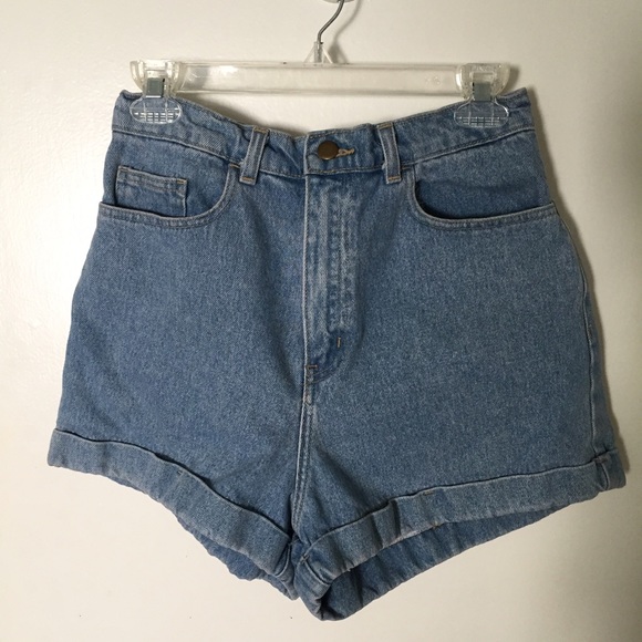 American apparel denim shorts