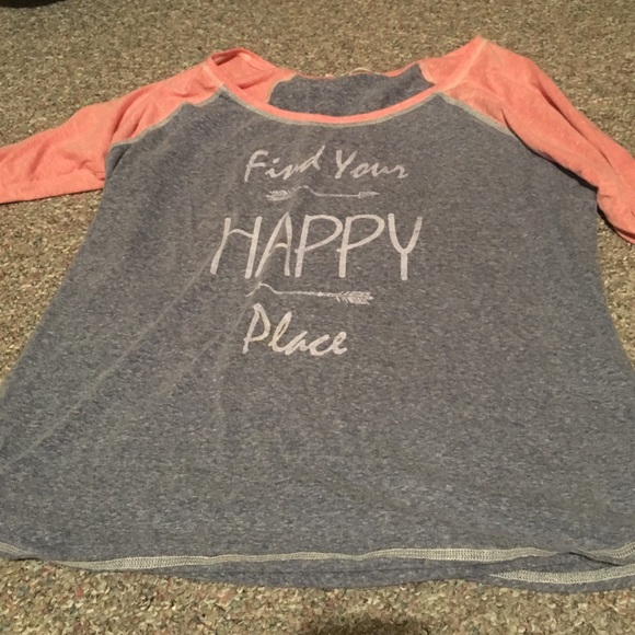 Maurice baseball tshirt with find your happy place