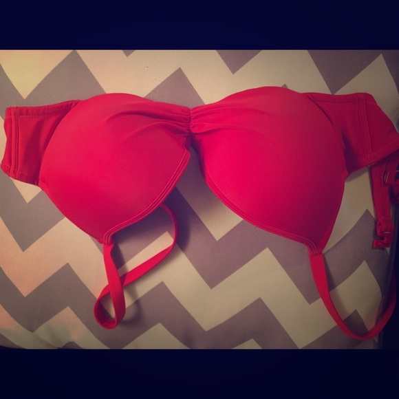 Push up swim top