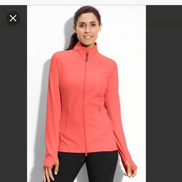 lululemon athletica Tops - NWOT coral Zella workout jacket full zip small
