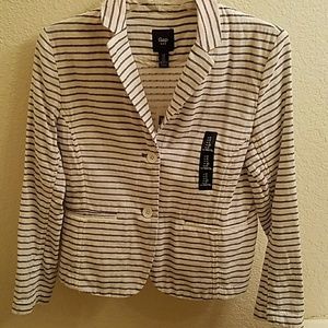 Brand new with tags GAP striped blazer