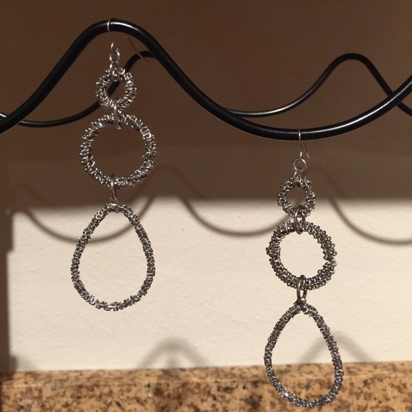 Awesome silver detail earrings