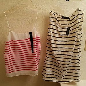 Both new tops size xsmall