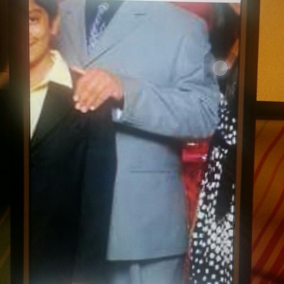 Grey mens suit