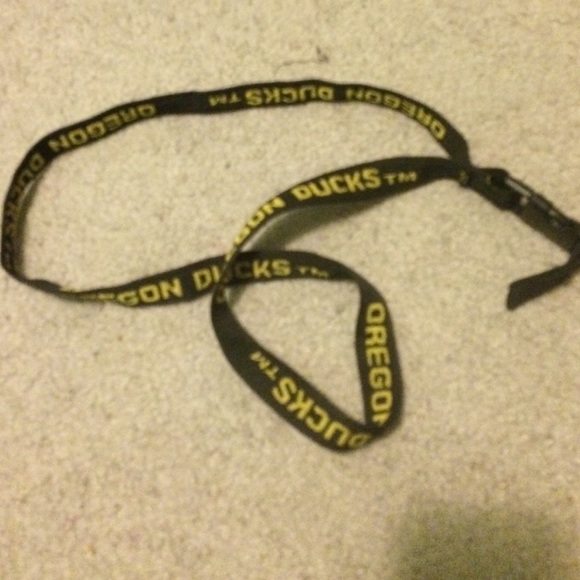Oregon ducks lanyard