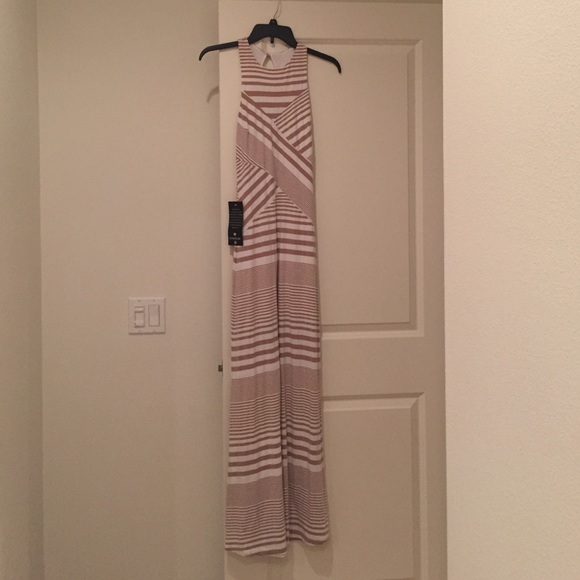Bebe striped maxi