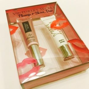 🆕NWT Victoria's Secret Plump & Shine Duo Lip Kit