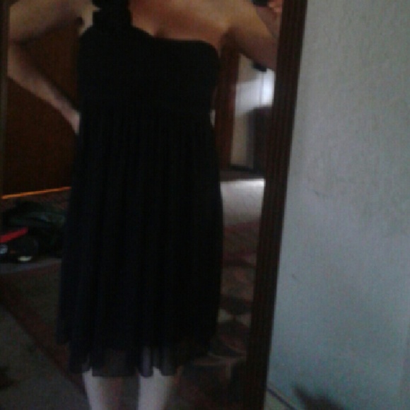 Black Mid Length Dress