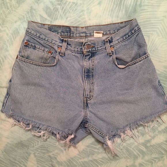 Levi's Pants - Vintage Levi Cut-Off Denim Shorts!